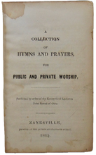 Load image into Gallery viewer, [LUTHERAN] A Collection of Hymns and Prayers, for Public and Private Worship