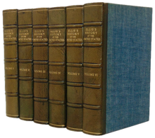 Load image into Gallery viewer, Ellis&#39;s History of the United States (6 volume set)