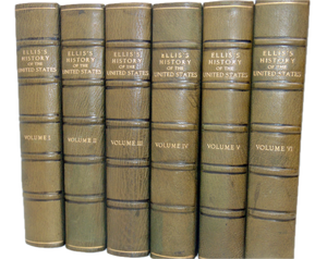 Ellis's History of the United States (6 volume set)