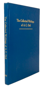 Ord. The Collected Writings of A. C. Ord