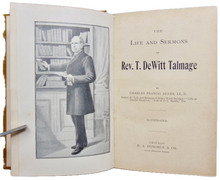 Load image into Gallery viewer, Talmage. The Life and Sermons of Rev. T. DeWitt Talmage