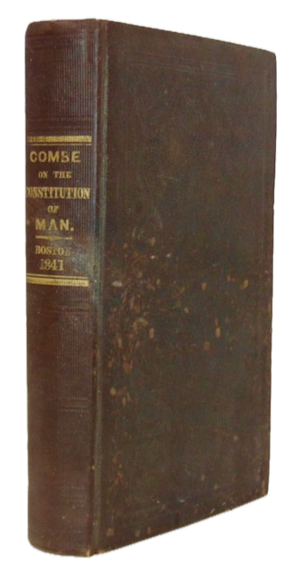 [Phrenology] Combe. The Constitution of Man considered in Relation to External Objects