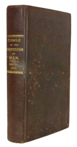 [Phrenology] Combe. The Constitution of Man considered in Relation to External Objects