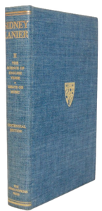 Lanier, Sidney. The Science of English Verse and Essays on Music, Works Volume II