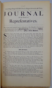 Journals of the House of Representatives of Massachusetts-Bay, 1715