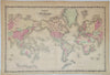 [MAP] Johnson's Map of the World on Mercator's Projection