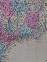 Load image into Gallery viewer, [MAP] Johnson&#39;s New England (c. 1860)