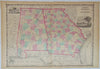 [MAP] Johnson's Georgia and Alabama (c. 1860)