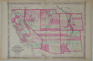 [MAP] Johnson's California, with Territories of Utah, Nevada, Colorado, New Mexico, and Arizona