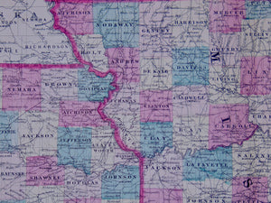 [MAP] Johnson's Missouri and Kansas (1865)