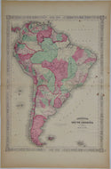 [MAP] Johnson's South America (1863)