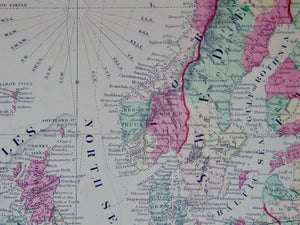 [MAP] Johnson's Europe (c. 1861)