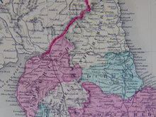 Load image into Gallery viewer, [MAP] Johnson&#39;s England and Wales (c. 1861)