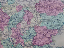 Load image into Gallery viewer, [MAP] Johnson&#39;s England and Wales (c. 1861)