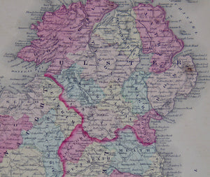 [MAP] Johnson's Ireland and Johnson's Scotland (c. 1861)