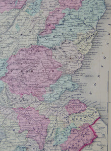 [MAP] Johnson's Ireland and Johnson's Scotland (c. 1861)