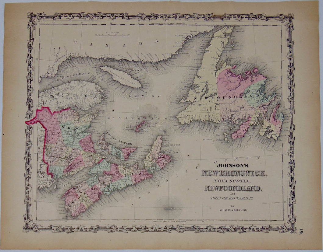 [MAP] Johnson's New Brunswick, Nova Scotia, Newfoundland, and Prince Edward Island