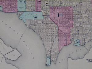 [MAP] Johnson's Georgetown and the City of Washington, the Capitol of the United States of America