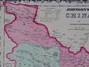 [MAP] Johnson's China (c. 1861)