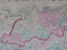 Load image into Gallery viewer, [MAP] Johnson&#39;s Asia (c. 1861)