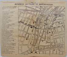 Load image into Gallery viewer, Guide to Binghamton, New York: Information at a Glance for Stranger and Stroller (1934)