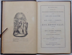 Memorials of John C. Calhoun, Henry Clay, and Daniel Webster (1853)