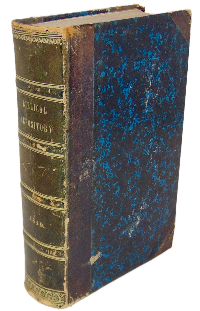 The Biblical Repository and Classical Review, 1849 (New School Presbyterian)