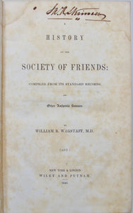 Wagstaff. A History of the Society of Friends (1845)