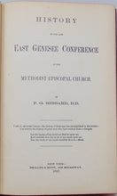 Load image into Gallery viewer, Hibbard. History of the East Genesee Conference of the Methodist Episcopal Church