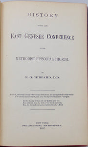 Hibbard. History of the East Genesee Conference of the Methodist Episcopal Church