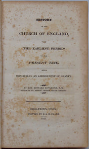 Rutledge. History of the Church of England from the Earliest Periods to the Present Time