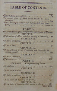 Gros. Natural Principles of Rectitude a Systematic Treatise of Moral Philosophy (1795)