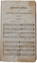 Load image into Gallery viewer, Musica Sacra; Springfield and Utica Collections United, Psalm and Hymn Tunes