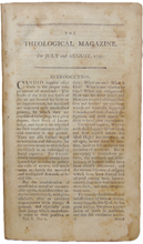 Load image into Gallery viewer, 1796 The Theological Magazine, Cornelius Davis, New York, Volume One