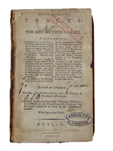 Load image into Gallery viewer, 1791 Irish Priest vs John Wesley, Miscellaneous Tracts