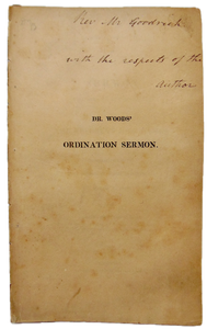 Leonard Woods, Ordination Sermon 1818 of Rev. Joel Hawes