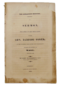 The Courageous Minister, 1826 Ordination Sermon