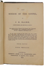 J. R. Balme, The Mirror of the Gospel 1850 Baptist writer