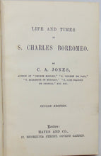 Load image into Gallery viewer, Life and Times of S. Charles Borromeo 1877 Counter Reformation Archbishop