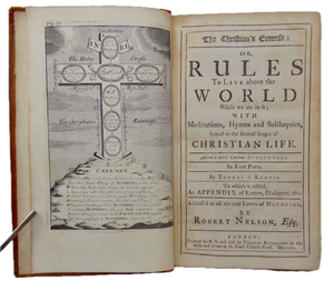 1714 Thomas a Kempis, The Christian's Exercise: or Rules to Live above the World