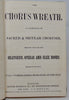 The Chorus Wreath: A Collection of Sacred & Secular Choruses (1864)