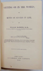 Getting On in the World; or, Hints on Success in Life (1880)