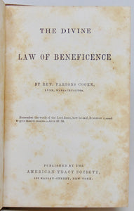 1850 The Divine Law of Beneficence. God's Design for Giving