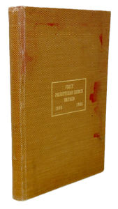 1808-1908: The Centennial History of the First Presbyterian Church of Dryden NY