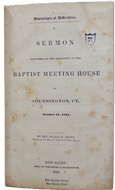 1834 Baptist Warns Against New School Theology, Advantages of Difficulties