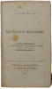 1798 Evidences of Revealed Religion, Mendon Association, Massachusetts