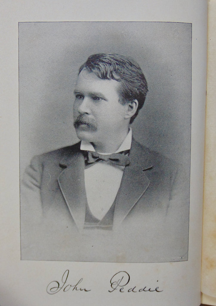 Biography of John Peddie, Baptist minister (1891)