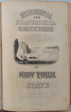 Load image into Gallery viewer, 1860 Gazetteer of the State of New York, descriptions of every village in NYS