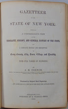 Load image into Gallery viewer, 1860 Gazetteer of the State of New York, descriptions of every village in NYS