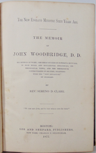 Load image into Gallery viewer, Memoir of John Woodbridge, D. D. New England Revivals (1877)